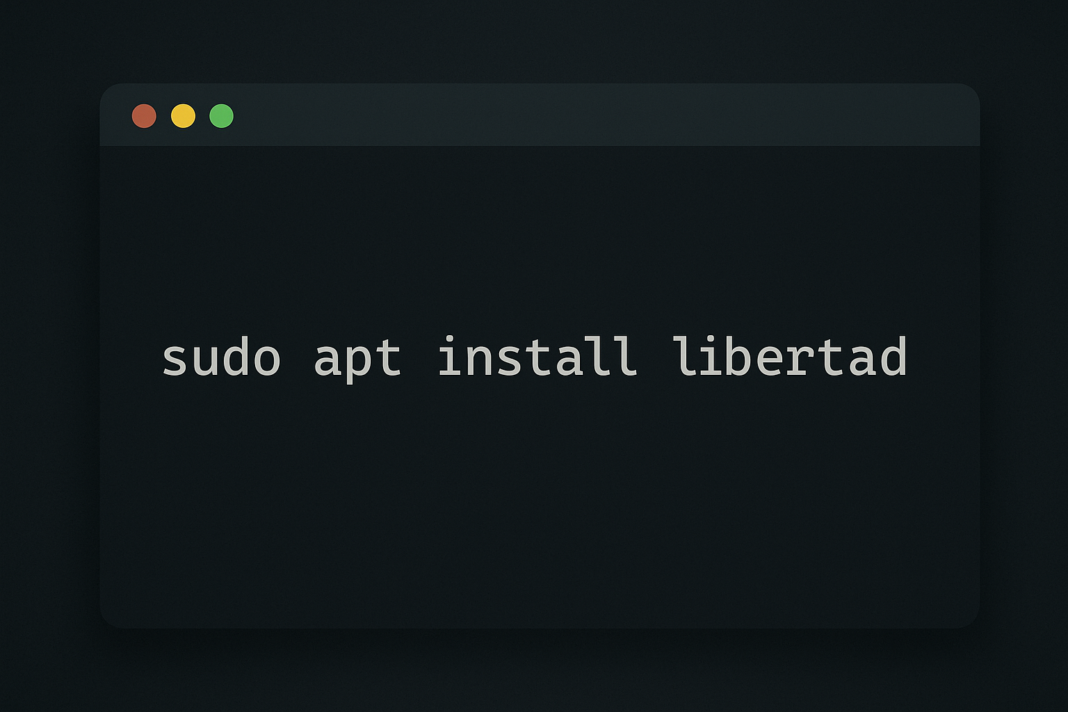 install libertad